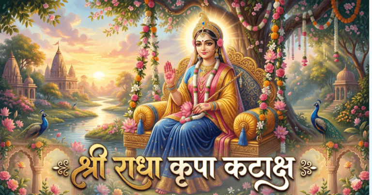 श्री राधा कृपा कटाक्ष अर्थ सहित – Shri Radha Kripa Kataksh With Meaning