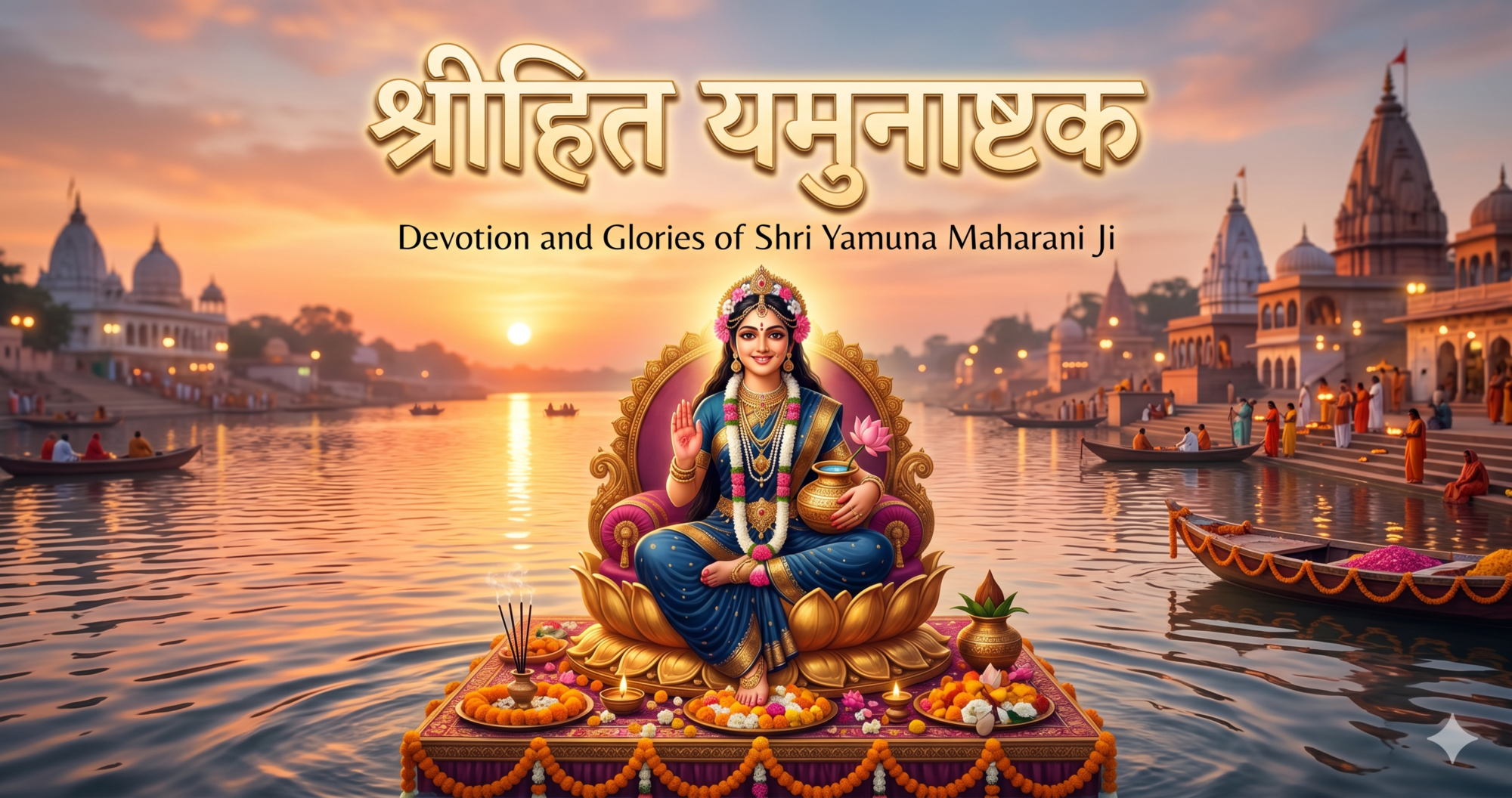Shri Hit Yamunashtak With Meaning