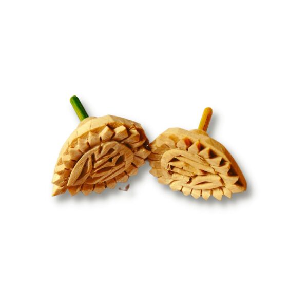 Tulsi Radha Naam Leave Eartops (PC : 401)