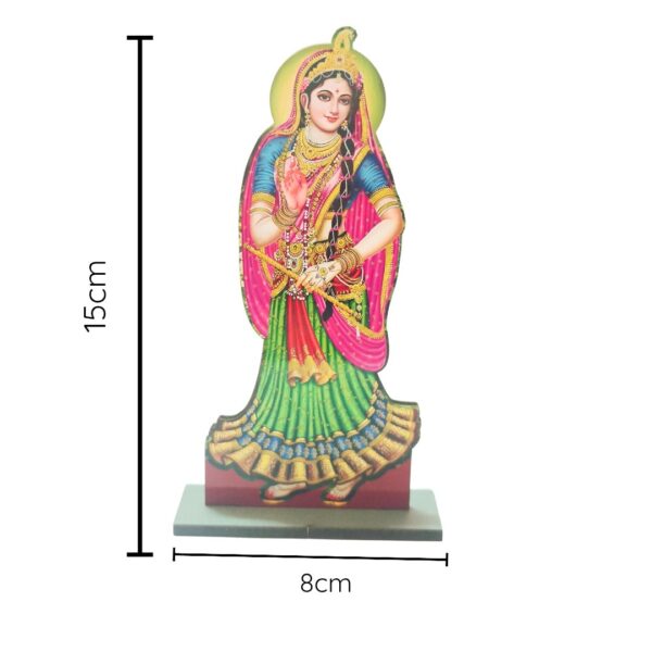 Shri Radharani Standing Cardboard Cutout (PC : 711) - Image 2