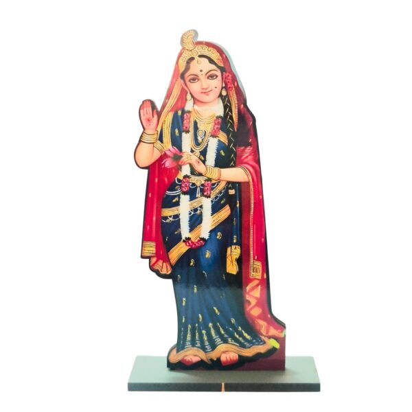 Shri Radharani Standing Cardboard Cutout (PC : 712)