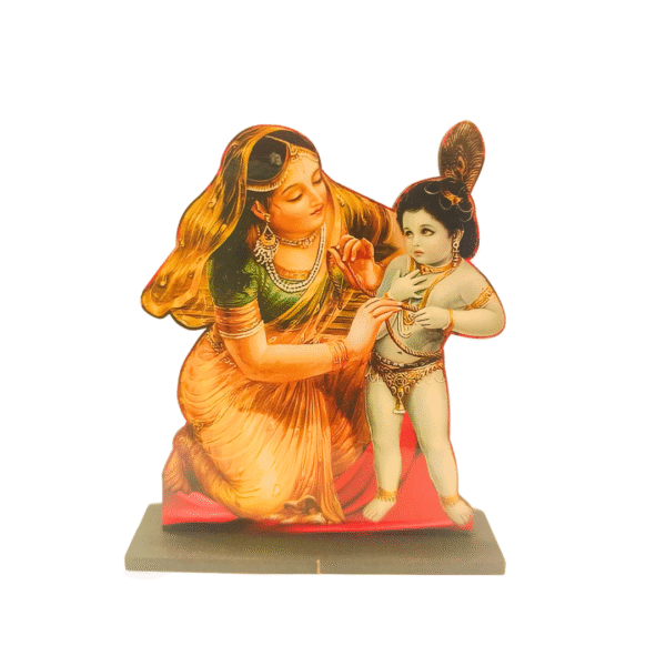Damodar Leela Kanhaiya With Yashoda Maiya Cardboard Cutout (PC : 718)