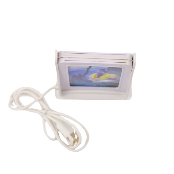 Two Sided Light Lamp With Pictures of Premanand Maharaj Ji (PC: 301) - Image 2