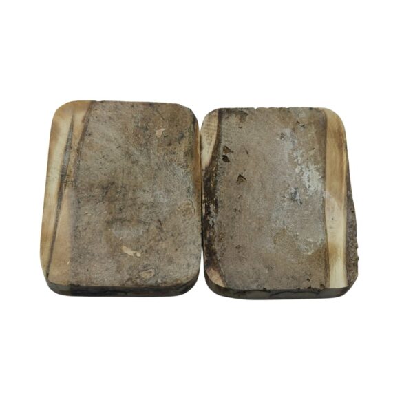 A Pair Of Shri RadhaKrishn Charan Paduka Of Pure Tulsi Wood (PC : 303) - Image 6