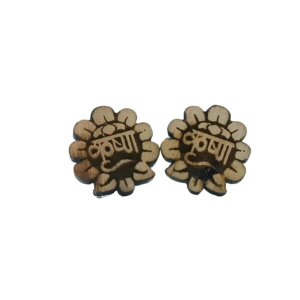 Krishna Flower Tulsi Eartops (PC : 416)