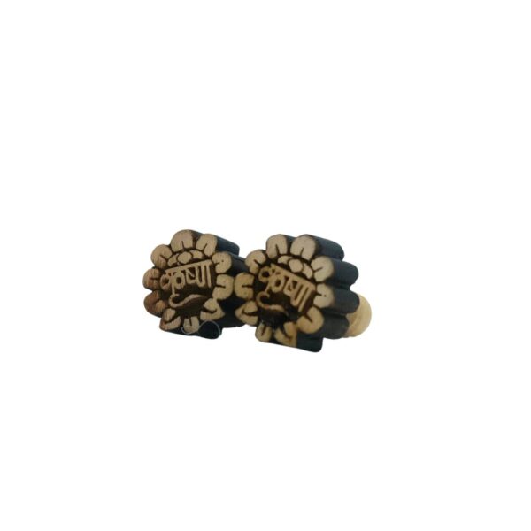 Krishna Flower Tulsi Eartops (PC : 416) - Image 2