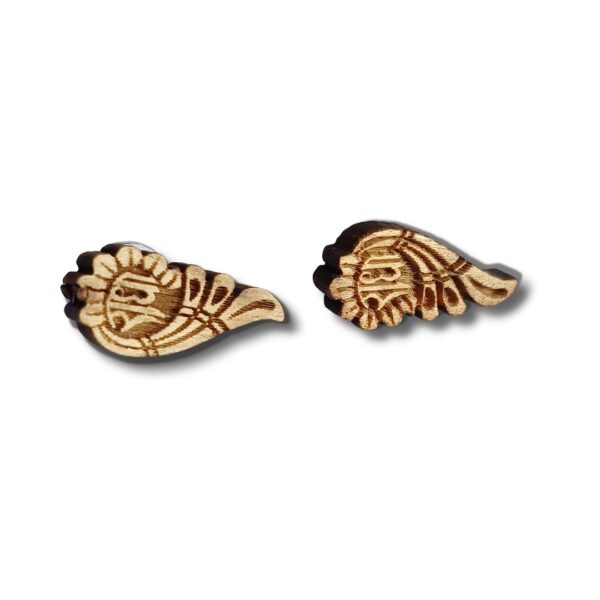 Tulsi Radha Nam Shankh Eartops (PC : 405)