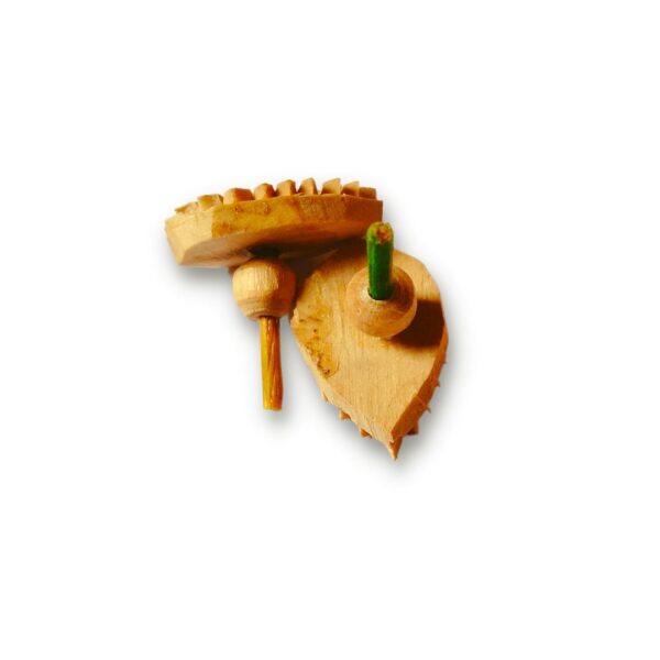 Tulsi Radha Naam Leave Eartops (PC : 401) - Image 3