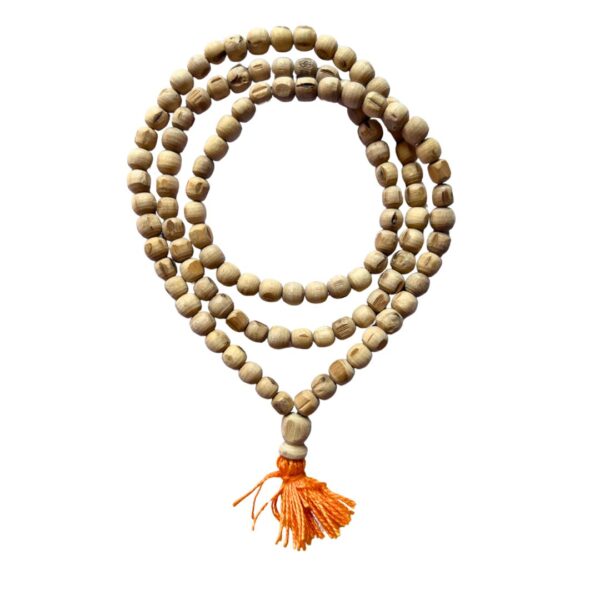 Original Tulsi 108 Beads Jaap Mala Bina Ganth Wali (PC : 203) - Image 2