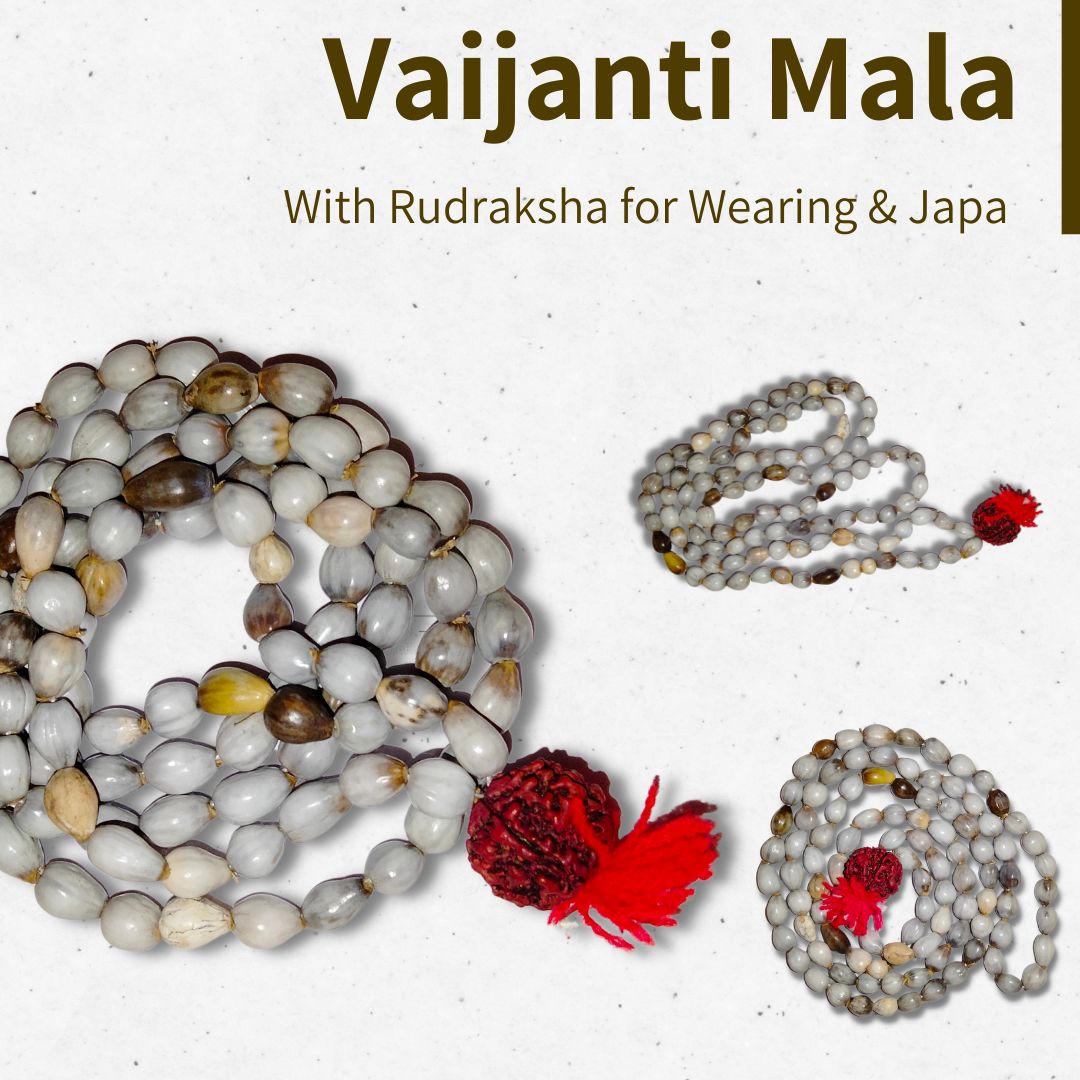 Vaijanti Mala for Wearing & Chanting from Vrindavan – RadheKrishnaWorld