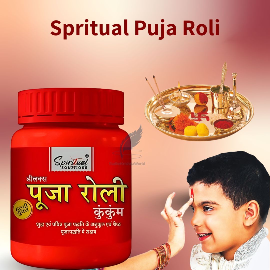 Dharmik Pooja Roli Deluxe – Red Tilak Powder