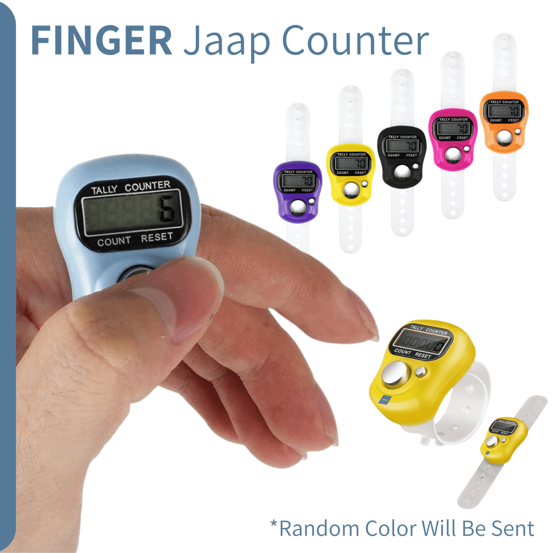 Finger Jaap Counter – Finger Tally Counter for Mantra Chanting & Meditation