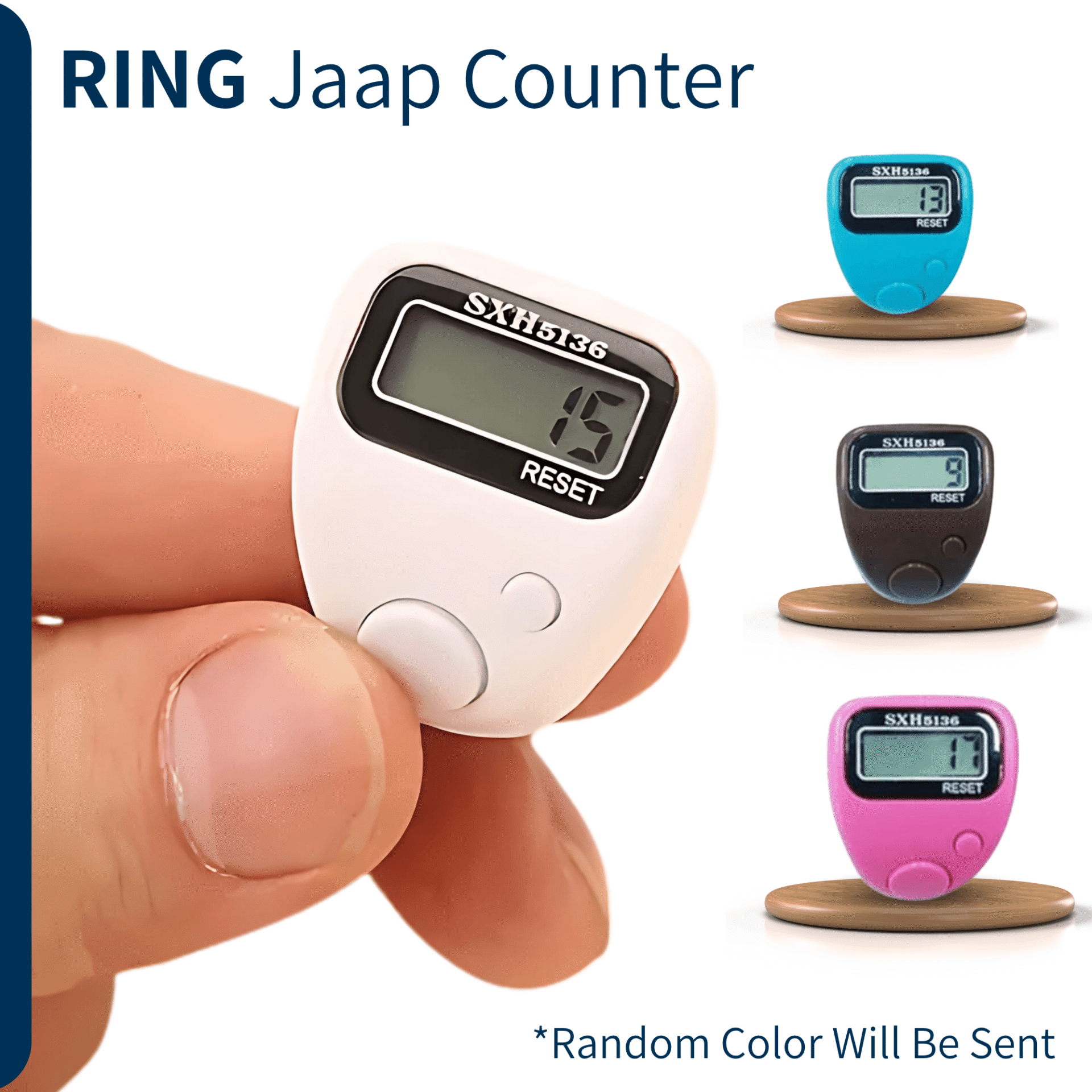 Ring Jaap Counter – Finger Tally Counter for Mantra Chanting & Meditation