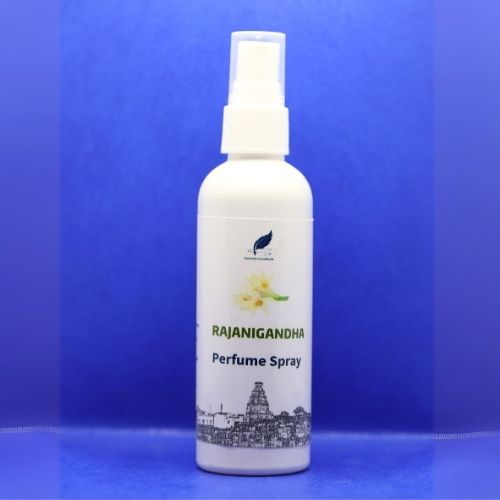 Rajnigandha Perfume Spray – 100ml Natural Long Lasting Fragrance | Made in Vrindavan by RadheKrishnaWorld