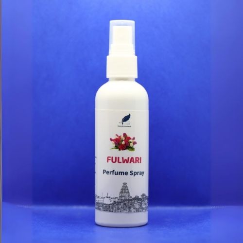 Fulwari Perfume Spray – 100ml Natural Long Lasting Fragrance | Made in Vrindavan by RadheKrishnaWorld