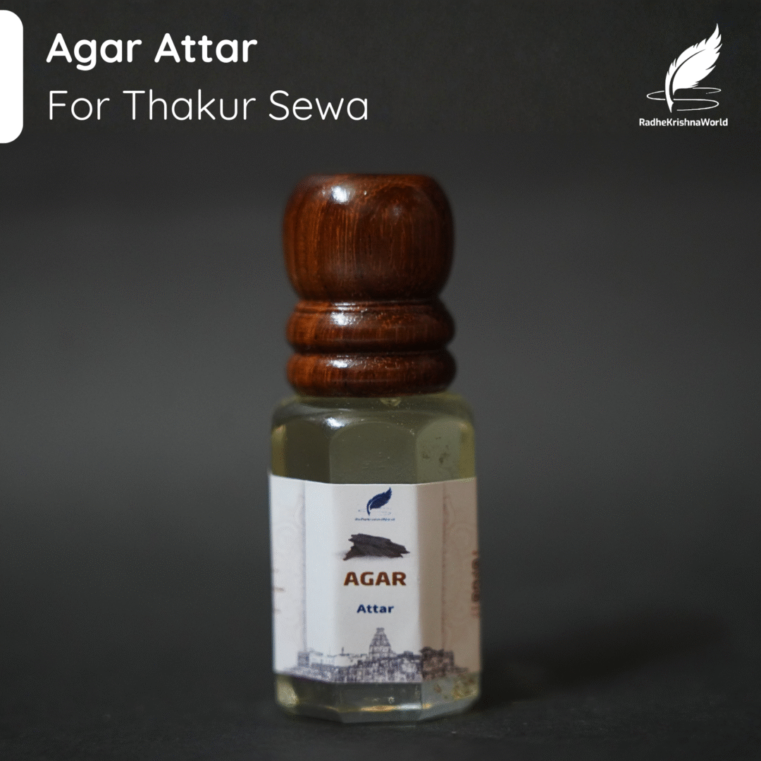 Agar Fragrance Attar for Thakur Sewa – Winter Season Special from Vrindavan (12ml)