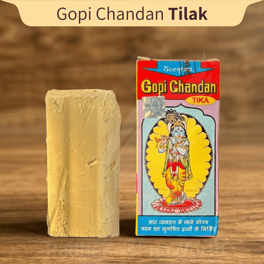 Gopi Chandan Yellow Tilak