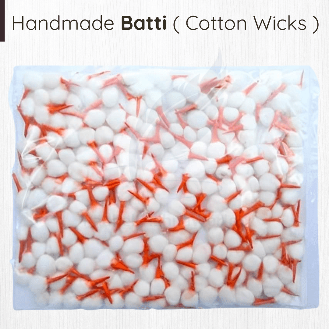Handmade cotton batti