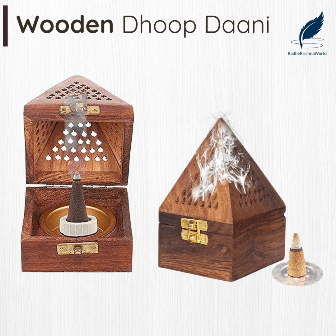 Wooden Sambrani Dhoop Daani