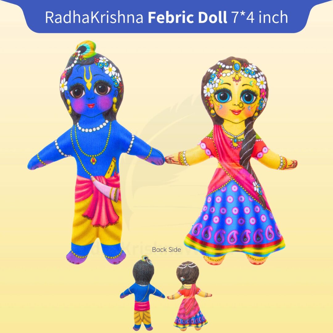 RadhaKrishna Febric Doll Soft Toy
