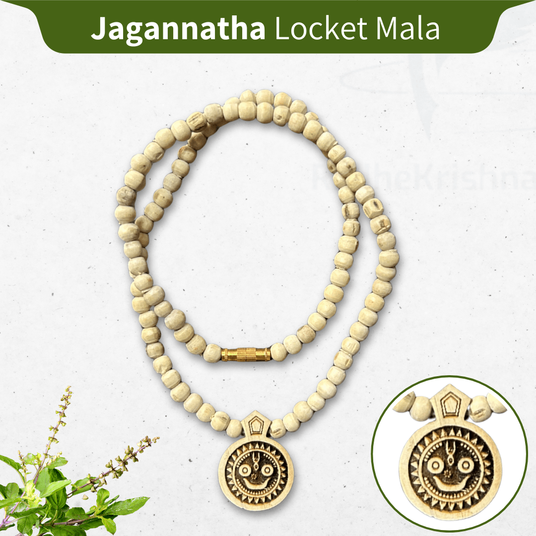 Shri Jagannath Ji Locket Tulsi Mala