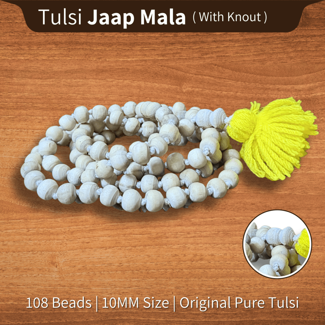 Tulsi Jaap Mala with Knots