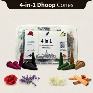 4 in 1 Dhoop Cones