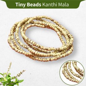 Tiny Beads Barik Dana Pure Tulsi Kanthi Mala