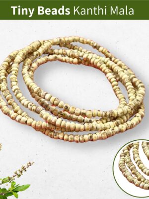 Tiny Beads Barik Dana Pure Tulsi Kanthi Mala