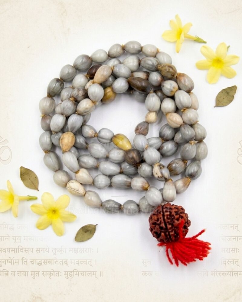 Vaijanti Mala for Wearing & Chanting from Vrindavan | Sacred Victory Garland for Shri Krishna Bhakti