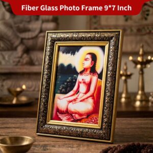 Shri Sewak Ji Maharaj Golden Photo Frame