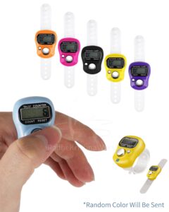 Regular Finger Strip Jaap Counter | Digital Tally Counter for Mantra Chanting & Meditation