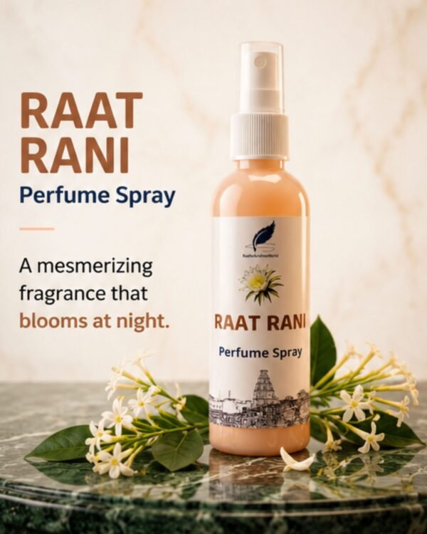 Raat Rani Perfume Spray (100ml) | Long Lasting Night Queen Fragrance