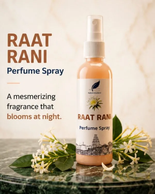 Raat Rani Perfume Spray (100ml) | Long Lasting Night Queen Fragrance