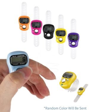 Regular Finger Strip Jaap Counter | Digital Tally Counter for Mantra Chanting & Meditation