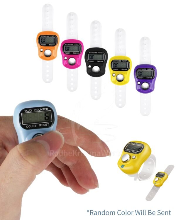 Regular Finger Strip Jaap Counter | Digital Tally Counter for Mantra Chanting & Meditation