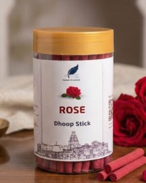 Rose Dhoop Sticks (150g) | Long Lasting Floral Fragrance | Made in Vrindavan
