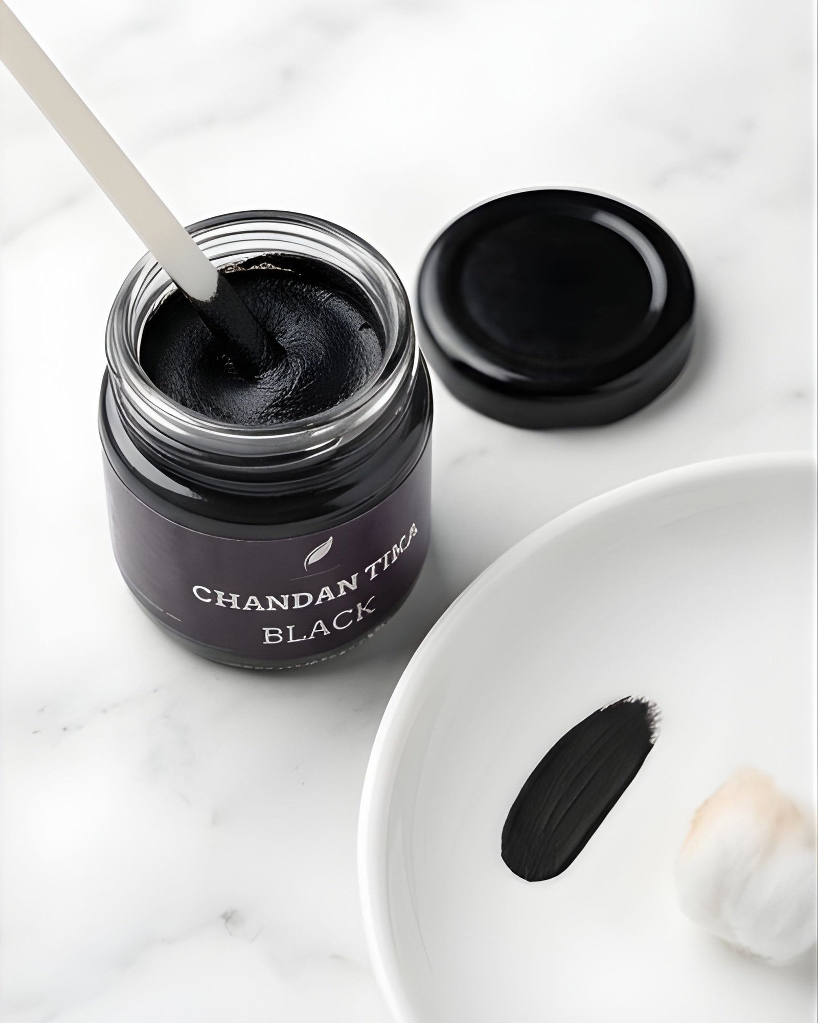Black Shyam Shri Chandan Tika Liquid (30g) | Dark Kalo Tilak with Sacred Fragrance - Image 2