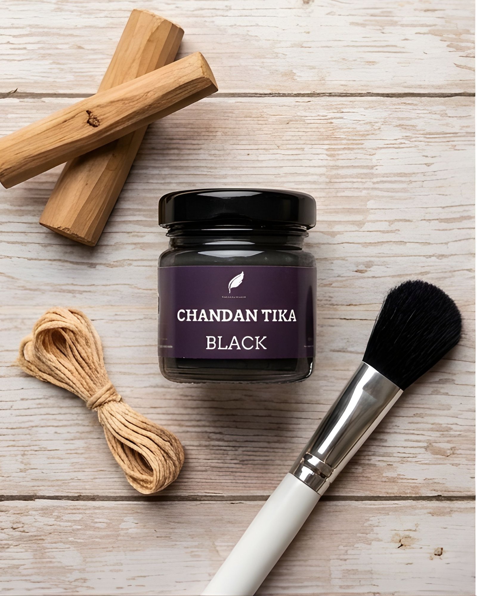 Black Shyam Shri Chandan Tika Liquid (30g) | Dark Kalo Tilak with Sacred Fragrance - Image 3