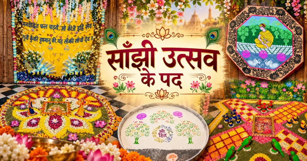 सांझी उत्सव के पद – Sanjhi Utsav Ke Pad