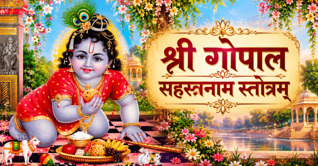 श्री गोपाल सहस्त्रनाम स्तोत्रम् – Gopal Sahastranam Stotram