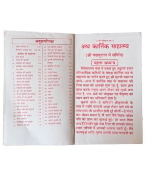 Kartik Mahatmya Book | Kartik Maas Vrat, Vidhi, Katha & Aarti | 152 Pages | कार्तिक माहात्म्य